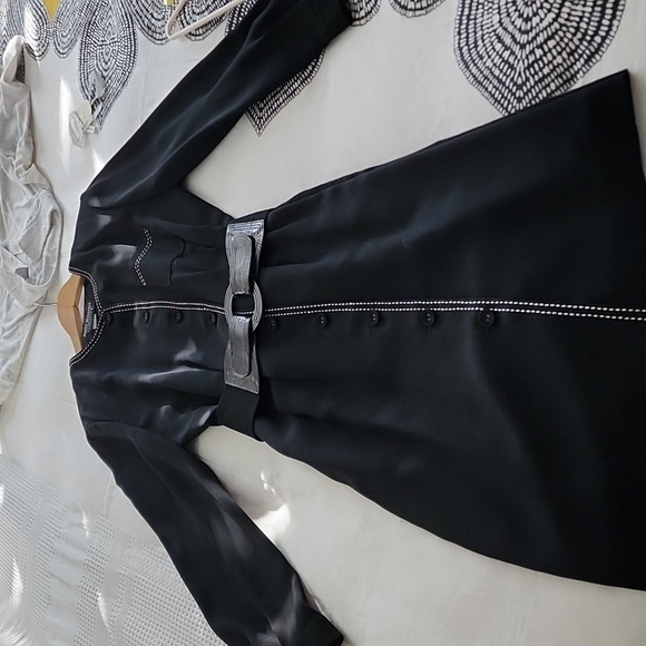 Debra Michaels Collection sz 10 crepe dress - Picture 3 of 13